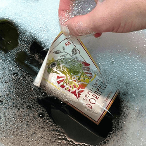 How to Remove Bottle Labels