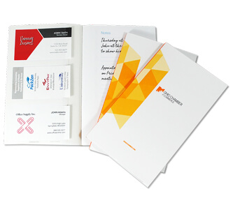how to organize business cards